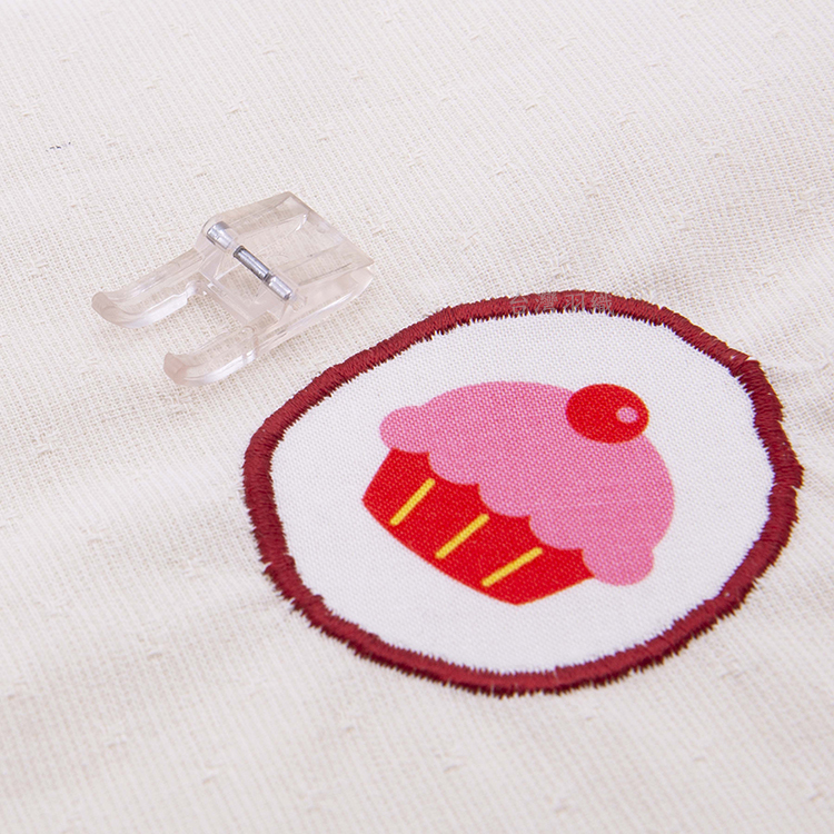 〔家用型〕前開放式密針縫壓布腳