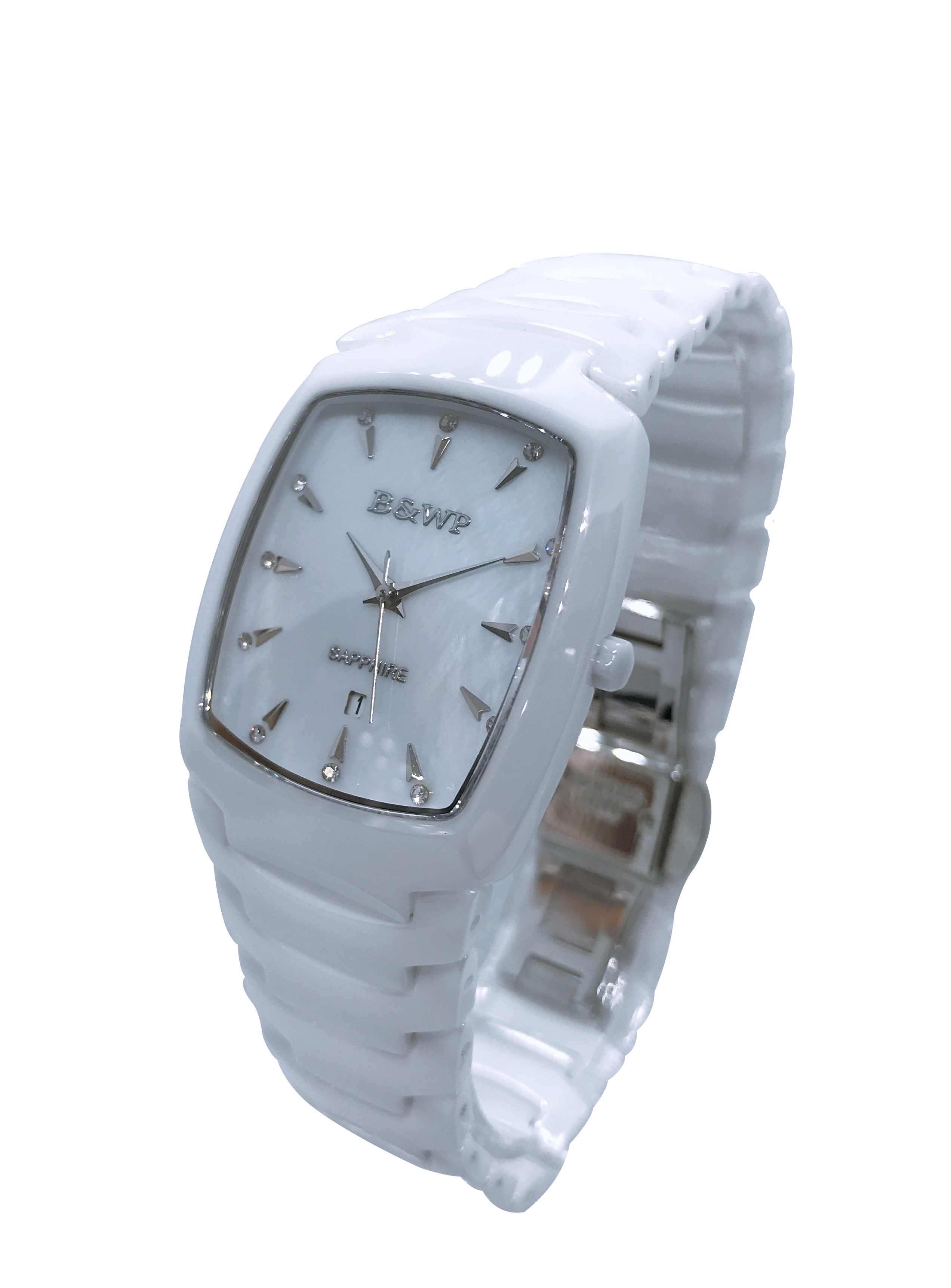 【B&WP】Wine Barrel Style Quartz WatchBWP12227M-1 Modern Watch