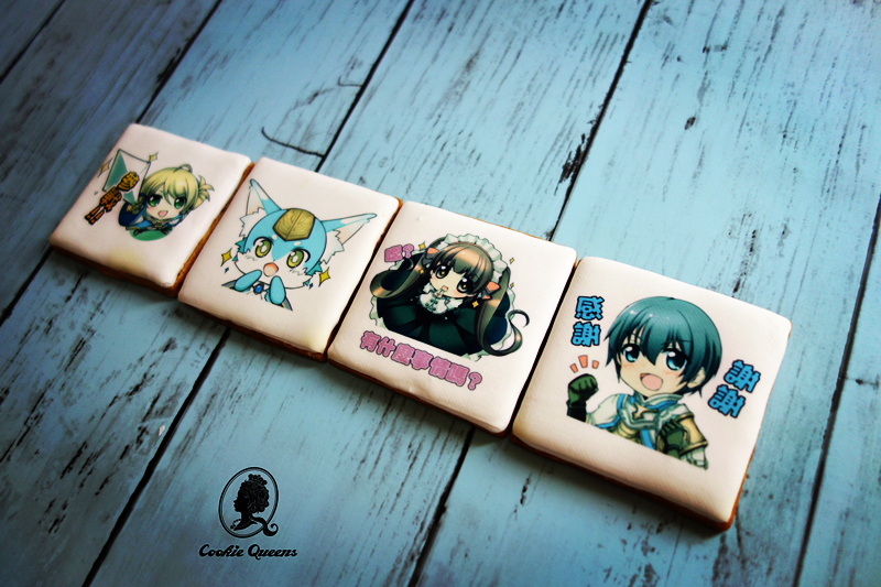 Hortensia SAGA蒼之騎士團照片餅乾客製