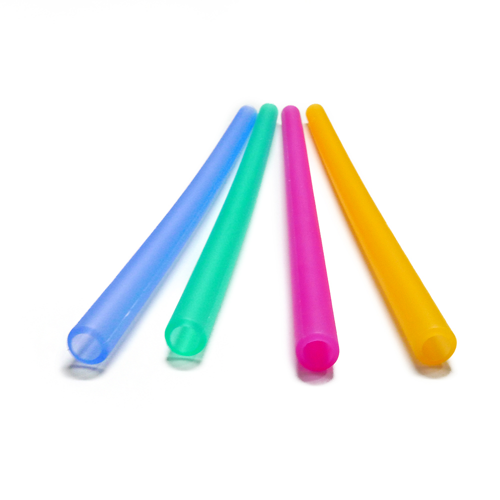 美國GoSili/Silikids ❚ 20cm ❚ 4入矽膠環保吸管組 (繽紛色)