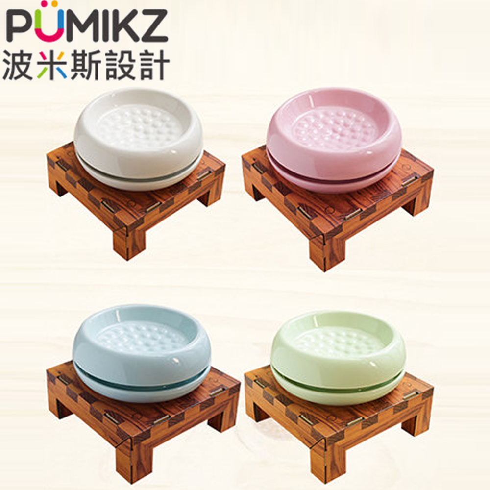 波米斯PUMIKZ - Bagel 陶瓷防蟻碗 bagel 貓碗(四色)