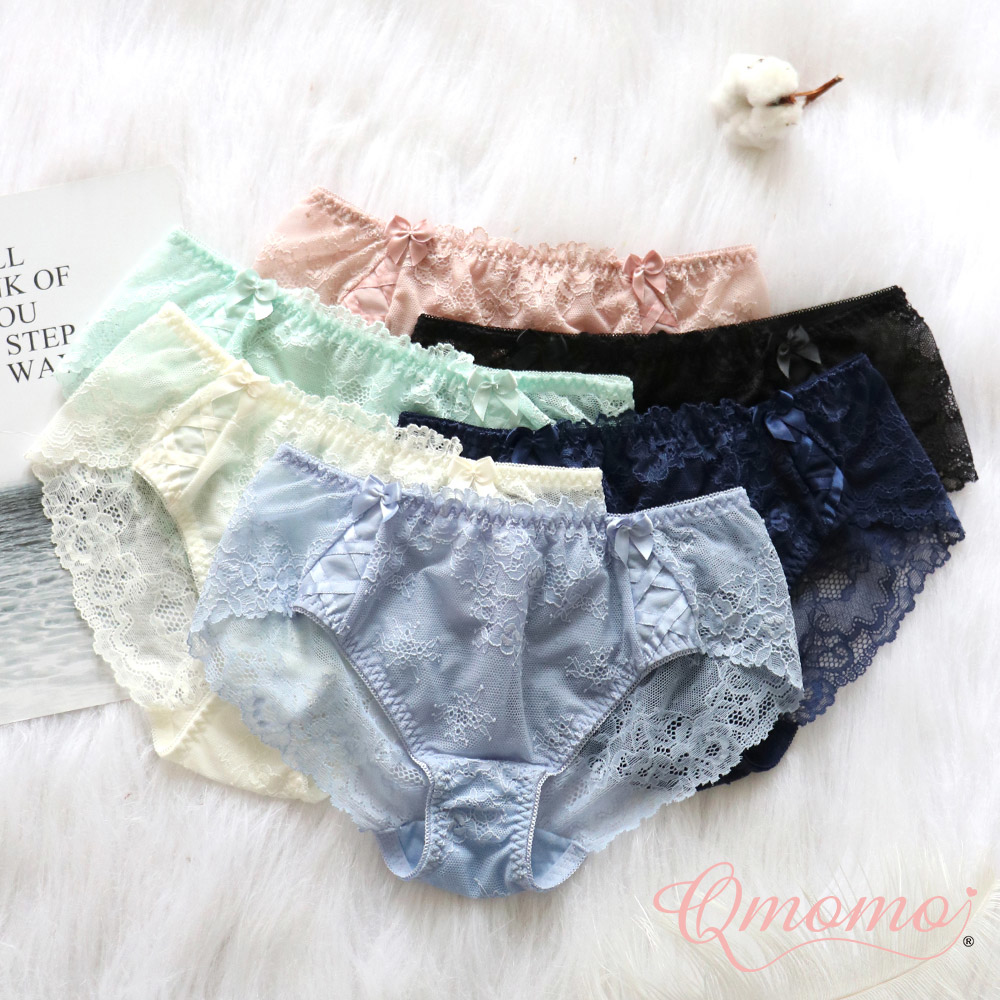 Qmomo【Le Fenni】Lace Pantie (8 Colors)