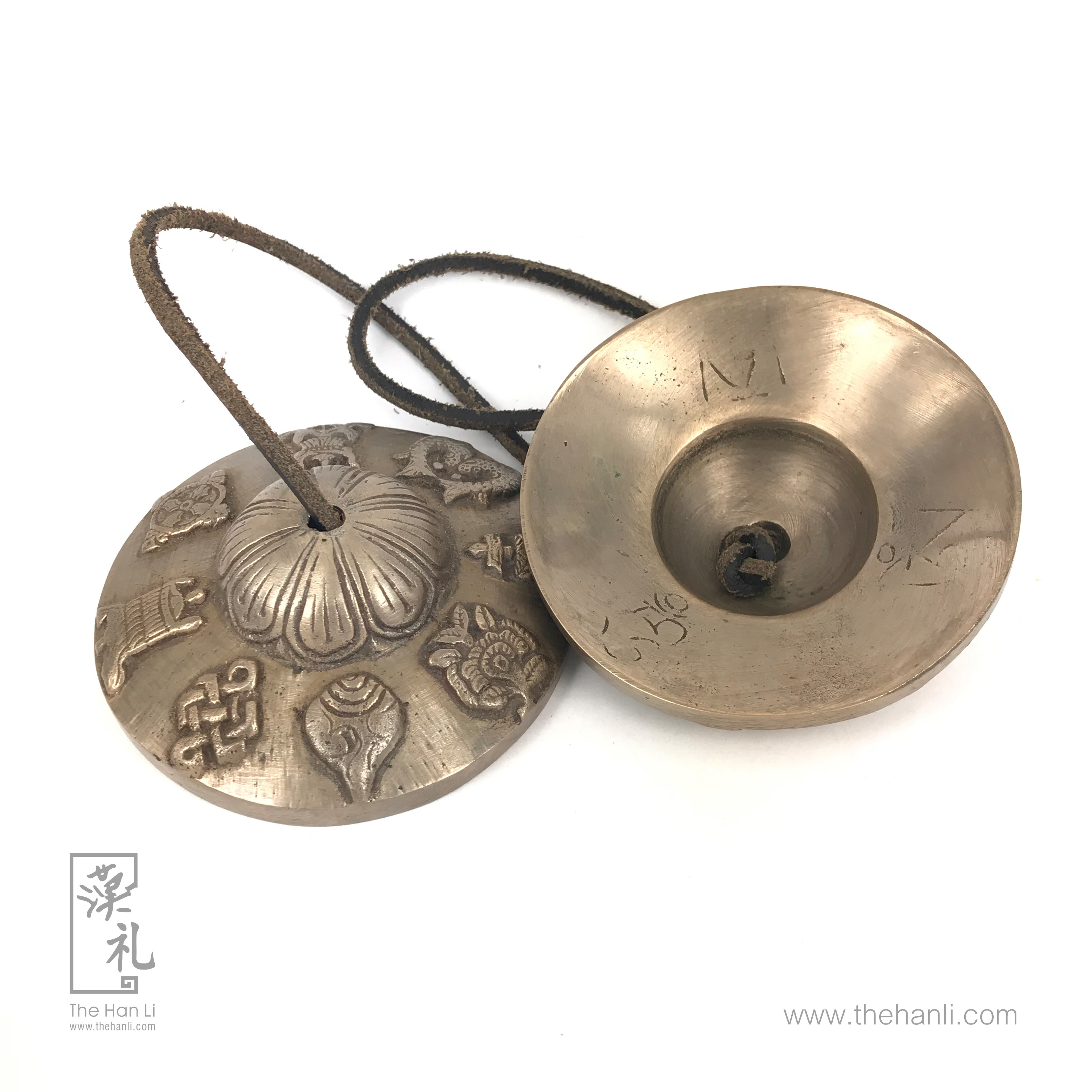 銅製碰鈴 / 丁夏 – 大 (尼泊爾直入) (隨機圖案)