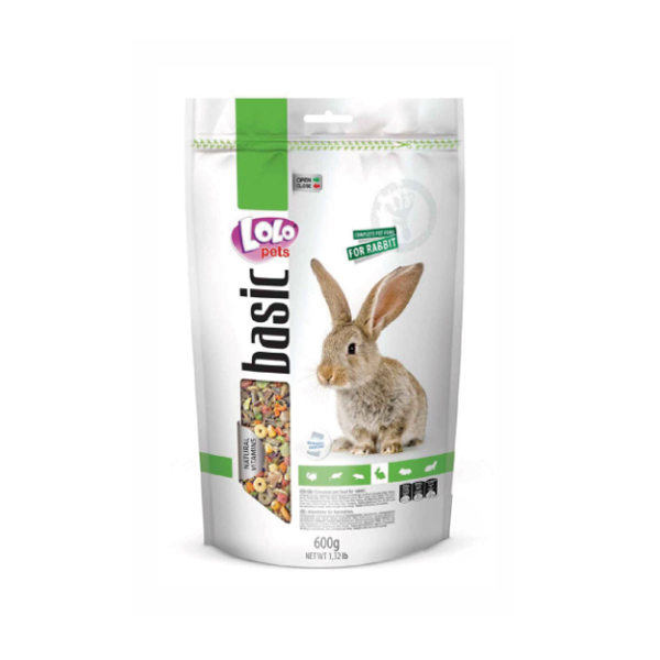 LOLO 營養滿分寵物兔主食600g #