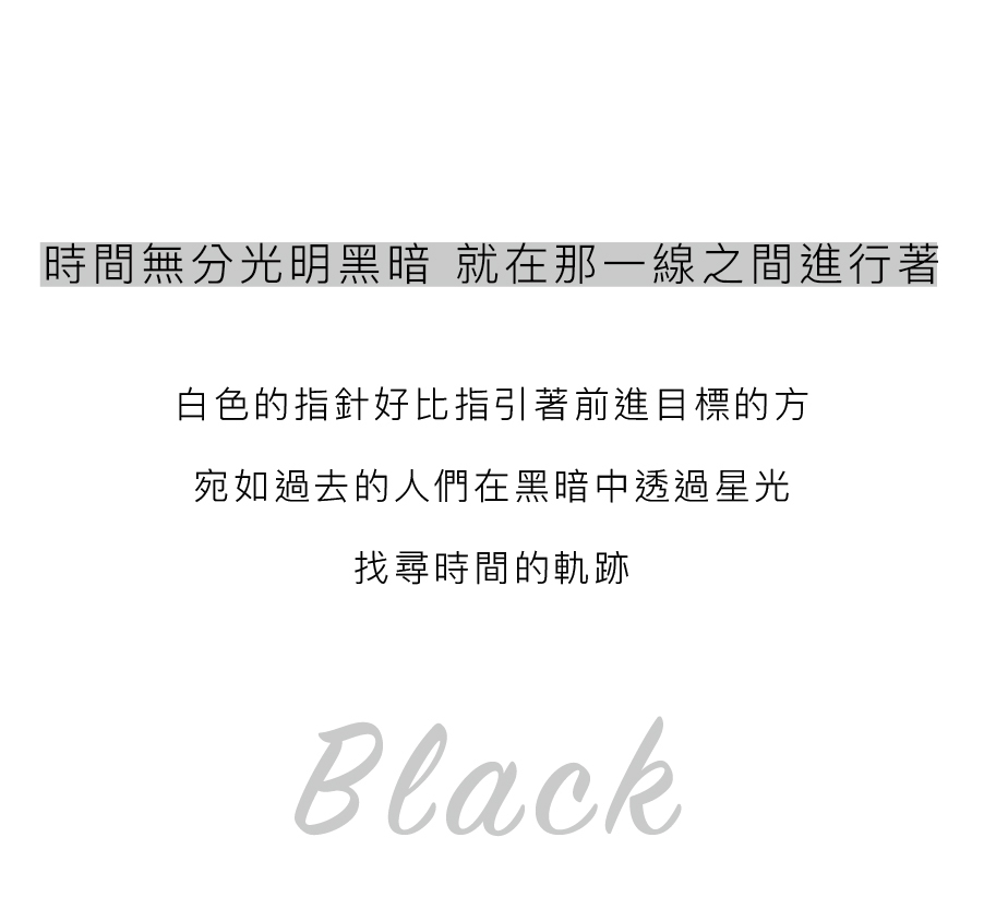 LAWA,Delta Clock Black