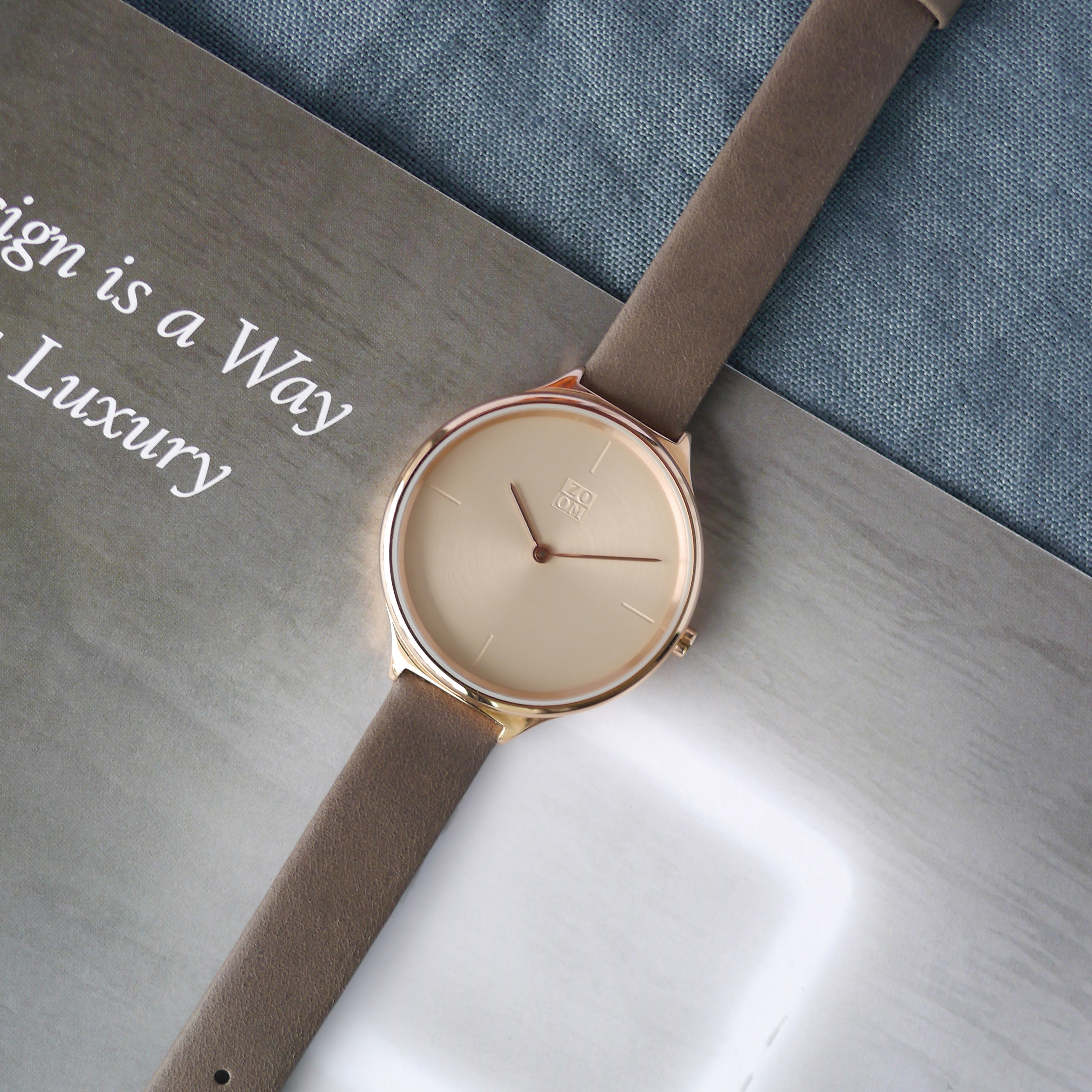 HAZY 5012 輕薄潤澤知性女錶