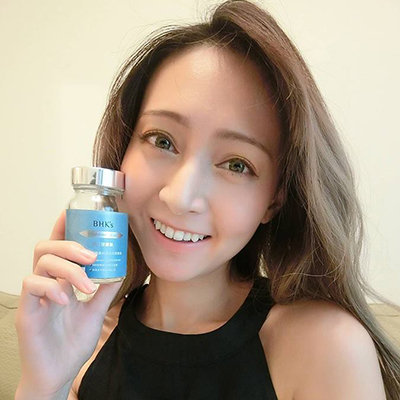 俞安 Carol：吃BHK's 玻尿酸讓皮膚估溜估溜，保養品化妝品都特別好上！