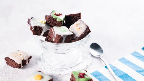 彩繪布朗尼蛋糕