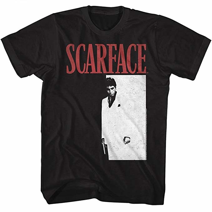 Scarface (1983) 疤面煞星 Tony Montana 美國進口經典系列短TEE