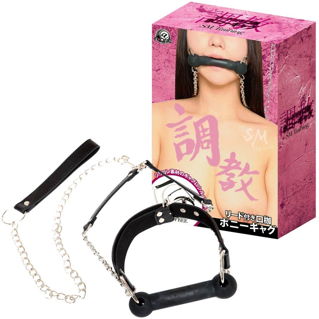 AONE調教 - 馬銜口枷連頸繩