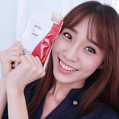 微笑女孩—陳巧玟：吃BHK's 紅豆輕窕錠真的大大的改善了水腫狀況耶！