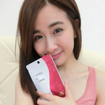 顏婉如 Amy Yen：吃BHK's 紅豆輕窕錠 起床臉不會拋拋的，更有自信了！