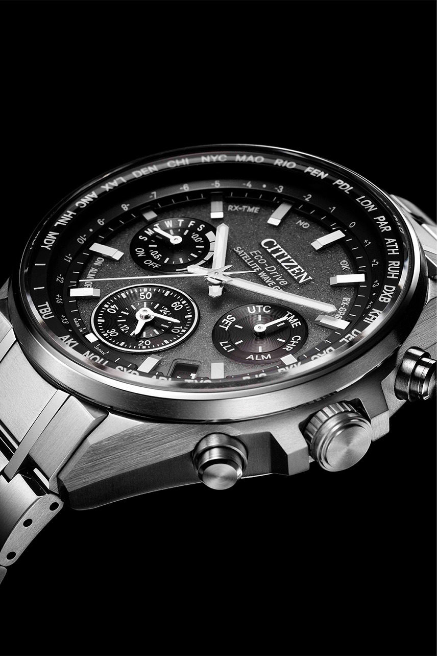 萬年鐘錶 - Citizen 星辰錶  光動能GPS衛星對時 CC4000-59E 表徑44MM