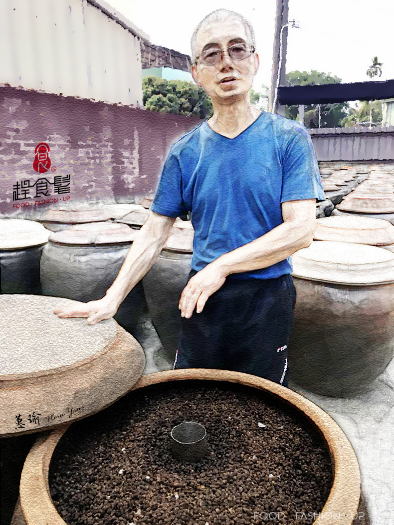 趕食髦 古法日曝發酵天然純釀百年黑豆醬油 醬油職人