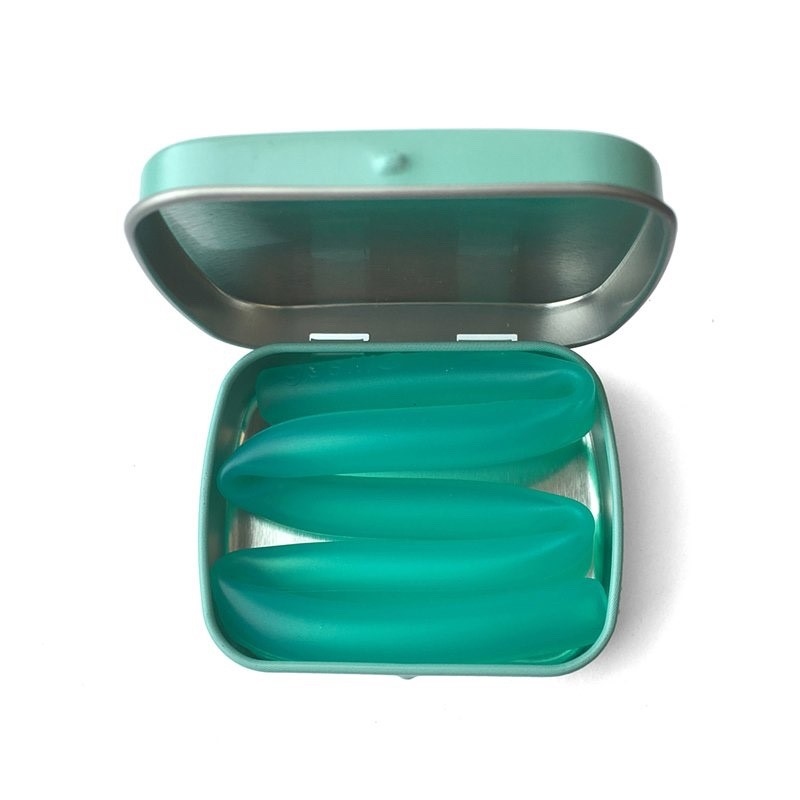 美國gosili/silikids ❚ 27cm ❚ 單支吸管隨行口袋組