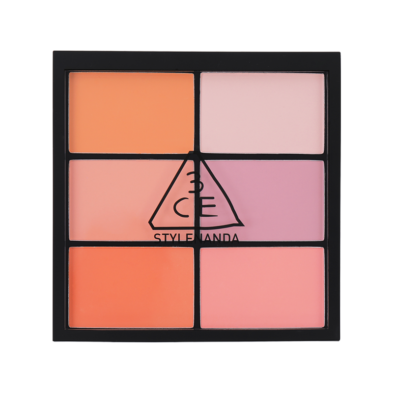 3CE PRO MULTI BLUSH COLOR PALETTE #PURE PLAY