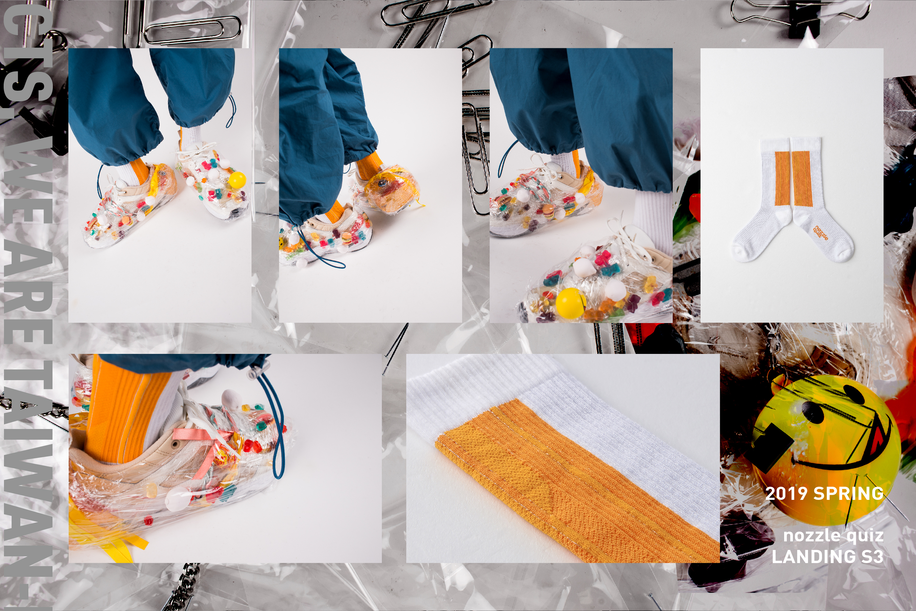 nozzle quiz 2019春季系列LANDING延續街頭元素｜鮮明色彩 抗菌除臭 機能彈性 機能性