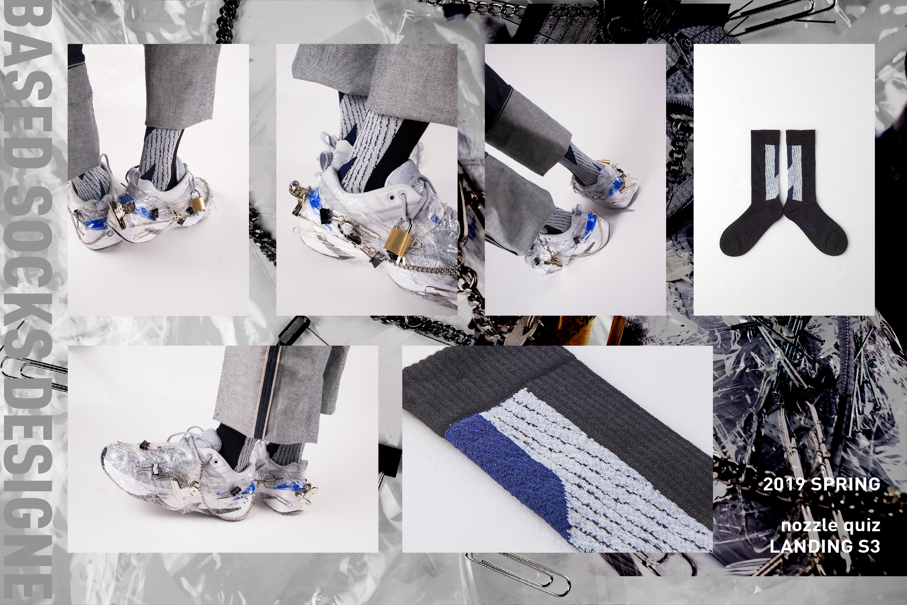 nozzle quiz 2019春季系列LANDING延續街頭元素｜色塊線條 抗菌除臭 機能彈性 機能性
