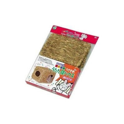 日本MARUKAN 天然麻繩摺疊兔窩 MK-MR-409