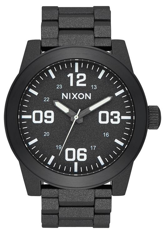萬年鐘錶 - NIXON 尼克森 CORPORAL SS    A346-2858  錶徑48MM