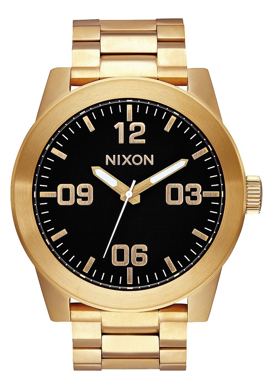 萬年鐘錶 - NIXON 尼克森 CORPORAL SS    A346-510  錶徑48MM