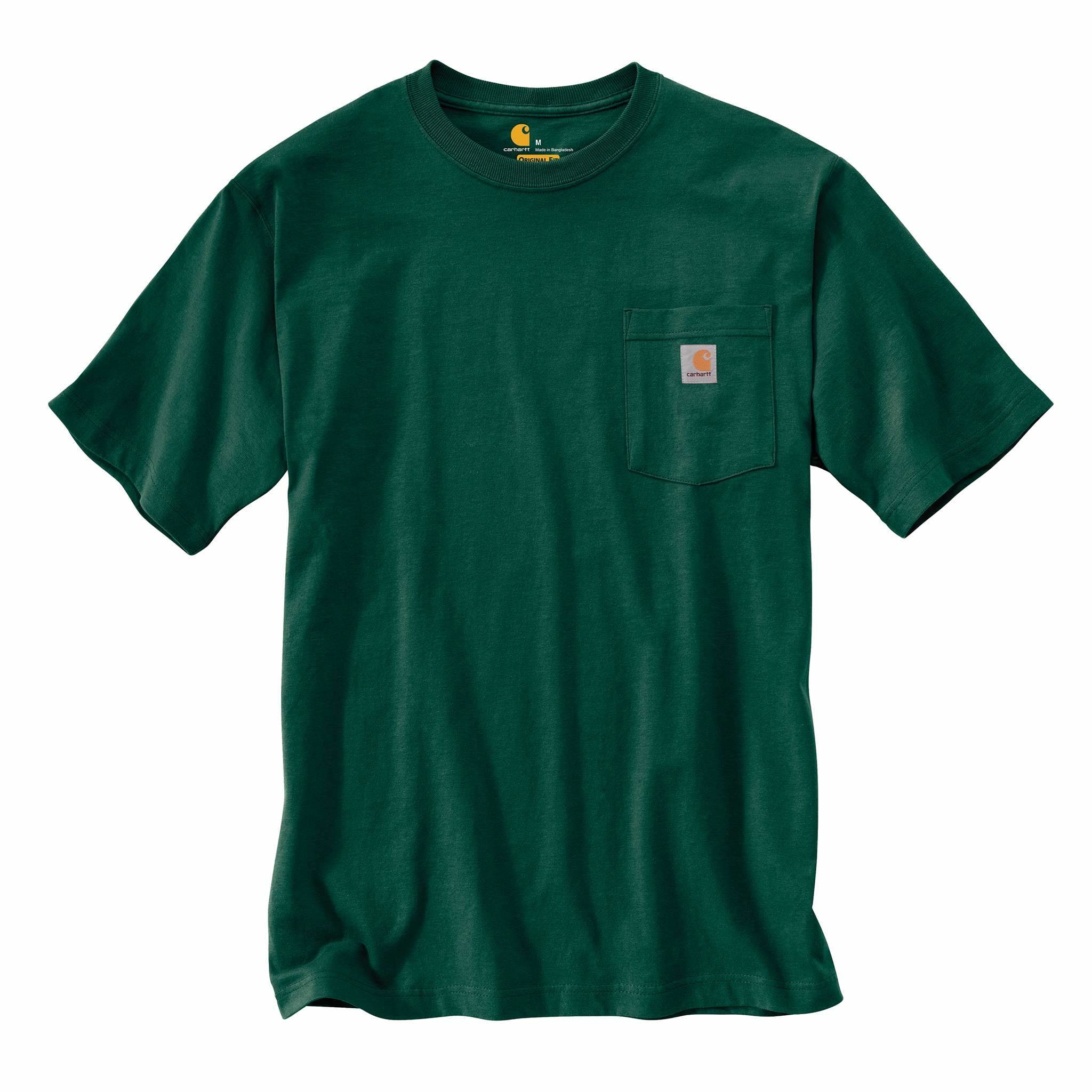 [現貨] Carhartt K87 Pocket Tee "Hunter Green"