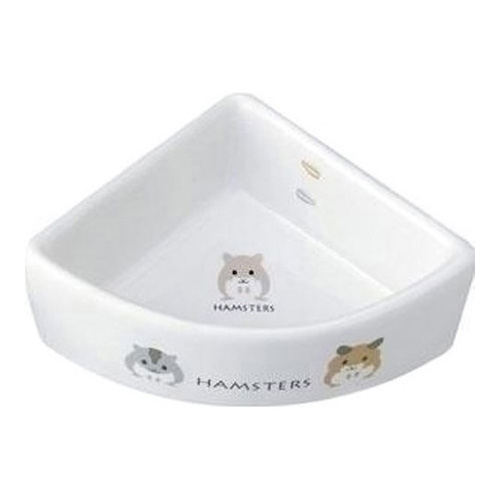 日本MARUKAN 陶瓷鼠碗(三角/加高食碗) MK-ES-16/MK-ES-17