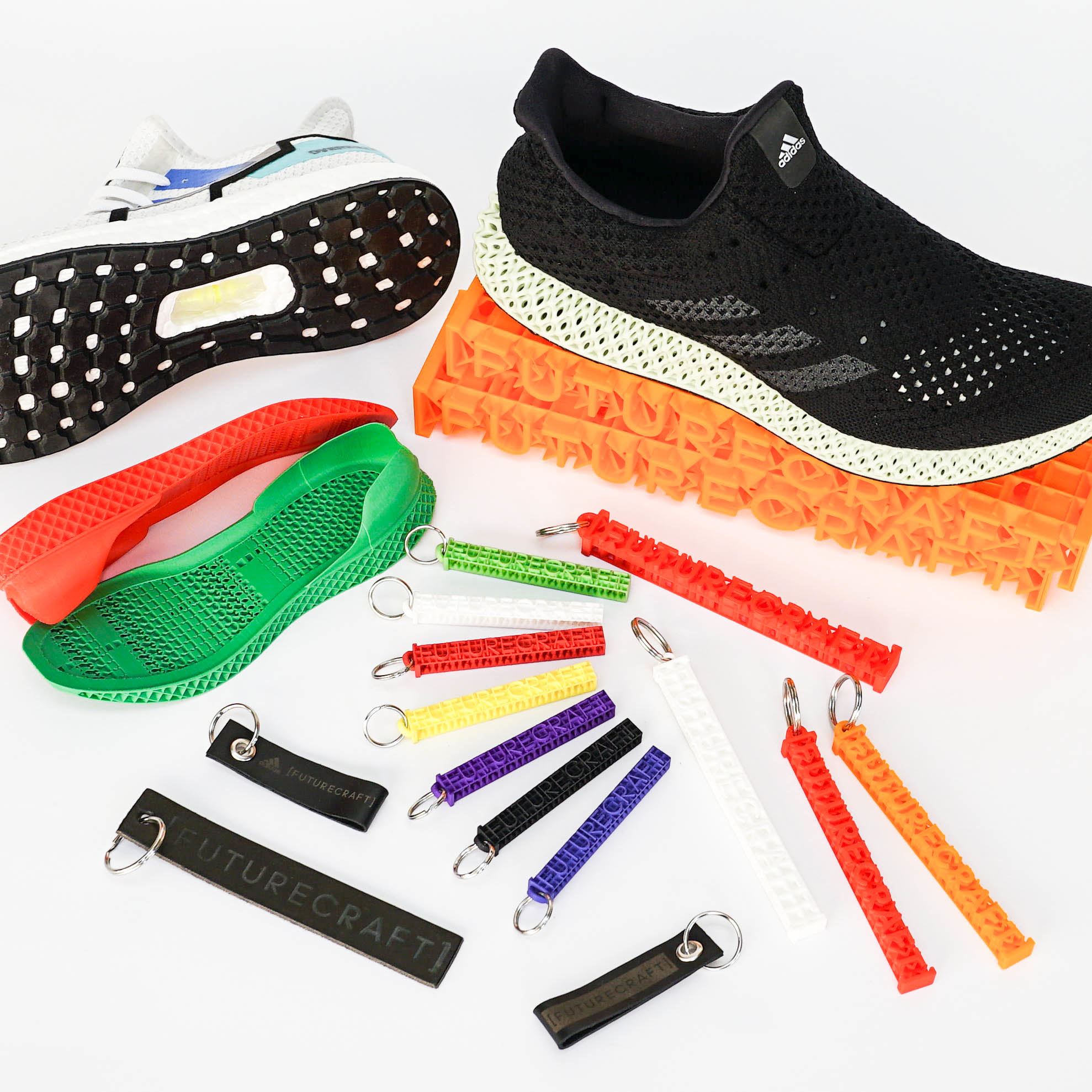 【 adidas FUTURECRAFT Keychain 官方限定鑰匙圈 】