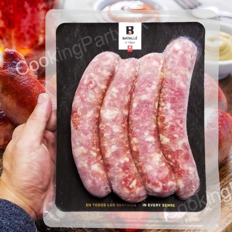 西班牙BATALLE黑毛豬肉腸(生)4條裝