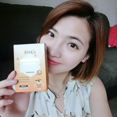 江佳玲 Erica Jia：吃BHK's蜂王乳錠 氣色比以前好，還可以補充體力！