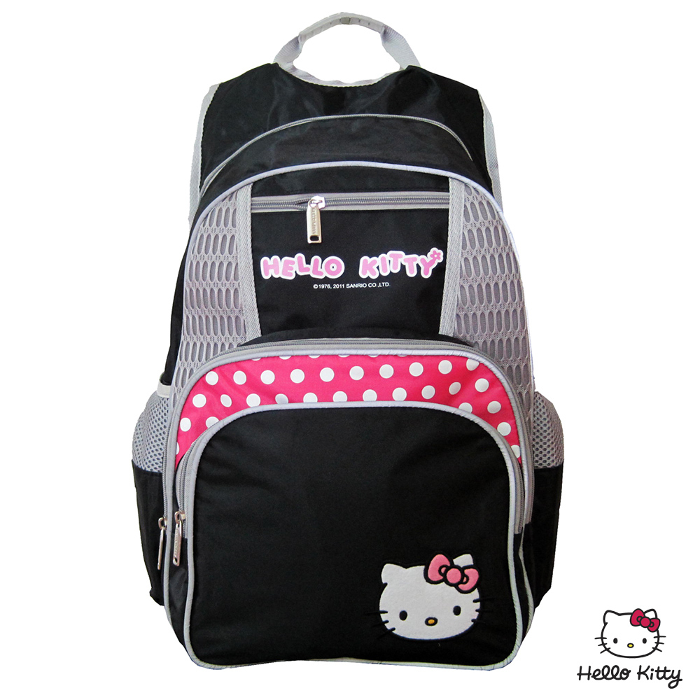 Hello Kitty 高級時尚護脊後背包4374