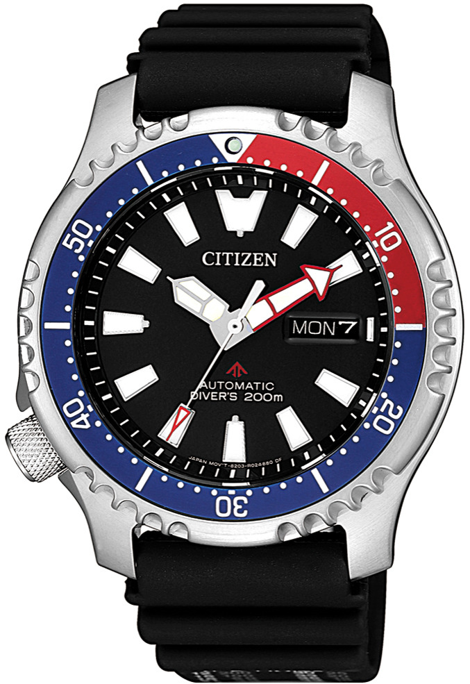萬年鐘錶 - Citizen 星辰錶  PROMASTER 200米機械潛水錶  NY0088-11E  錶徑42MM
