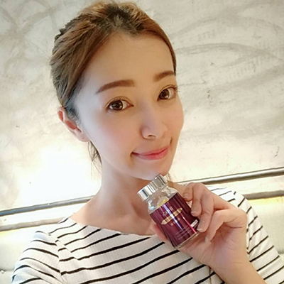 小瑾~Angela：吃BHK's 白藜蘆醇 氣色真的變好了，很有感！