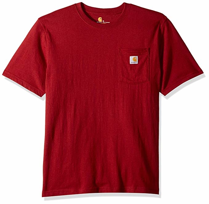 [現貨] Carhartt K87 Pocket Tee "Tomato"
