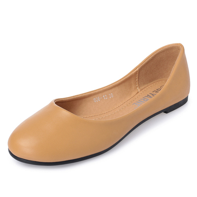 aws36 上班平底鞋_ 手造PU 制作