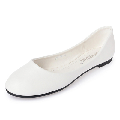 aws38 上班平底鞋_ 手造PU 制作