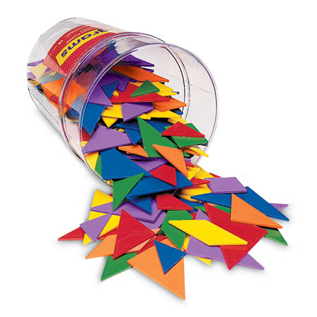 Classpack Tangrams, 4 Colors