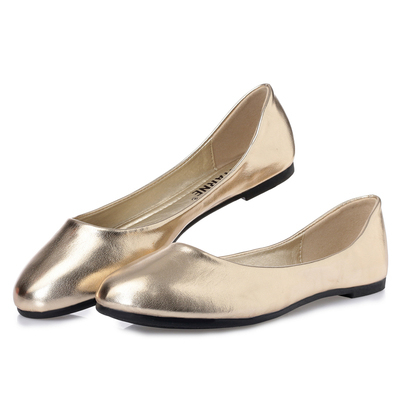 aws43 上班平底鞋_ 手造PU 制作