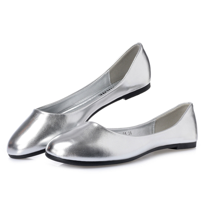 aws43 上班平底鞋_ 手造PU 制作