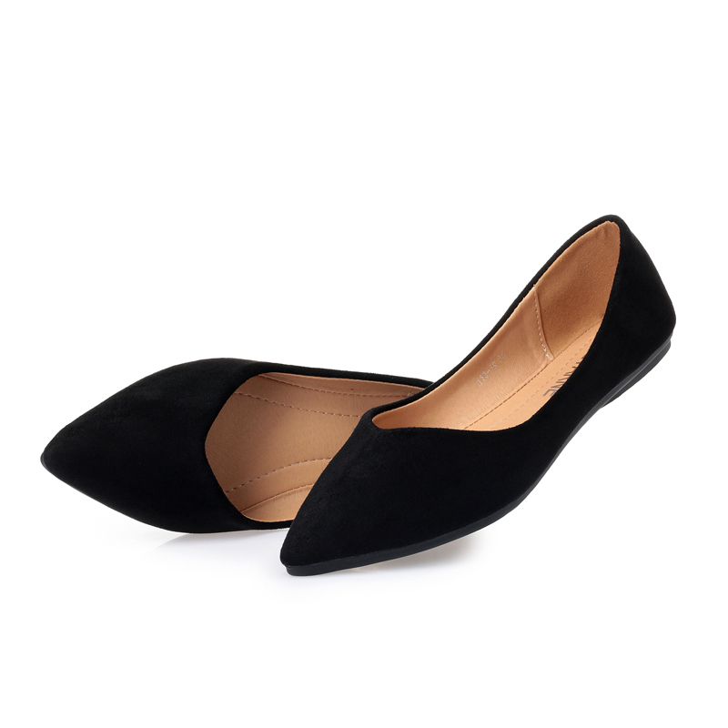 aws63 上班平底鞋_ 手造PU 制作