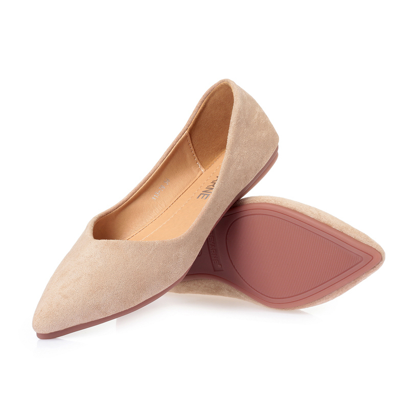 aws63 上班平底鞋_ 手造PU 制作