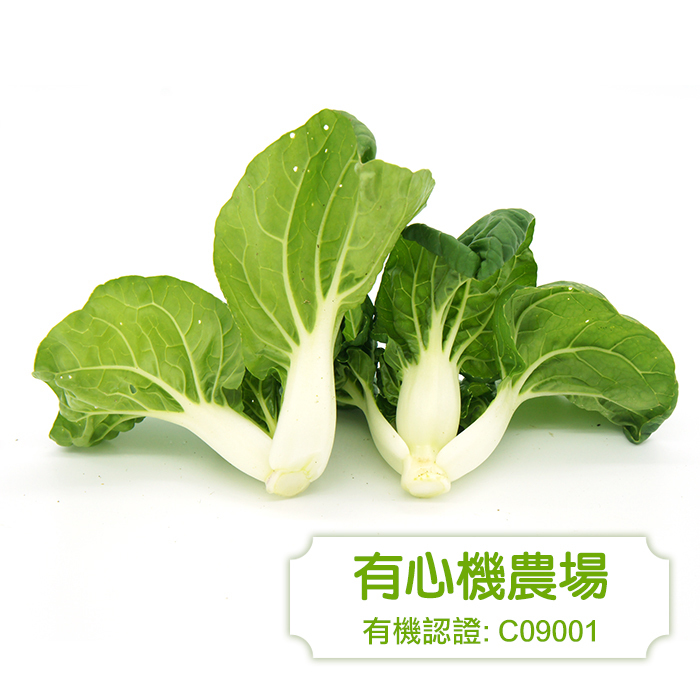 [有心機] 有機鶴藪白菜 1磅 (453g)