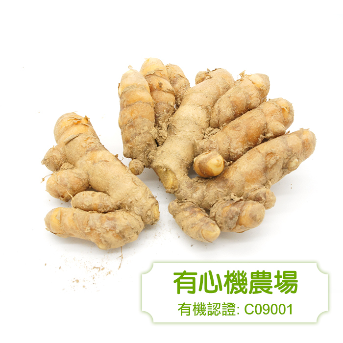 [有心機] 有機黃薑 半磅 (225g)