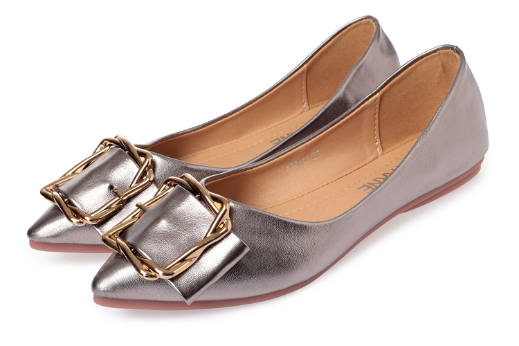 aws86 上班平底鞋_ 手造PU 制作