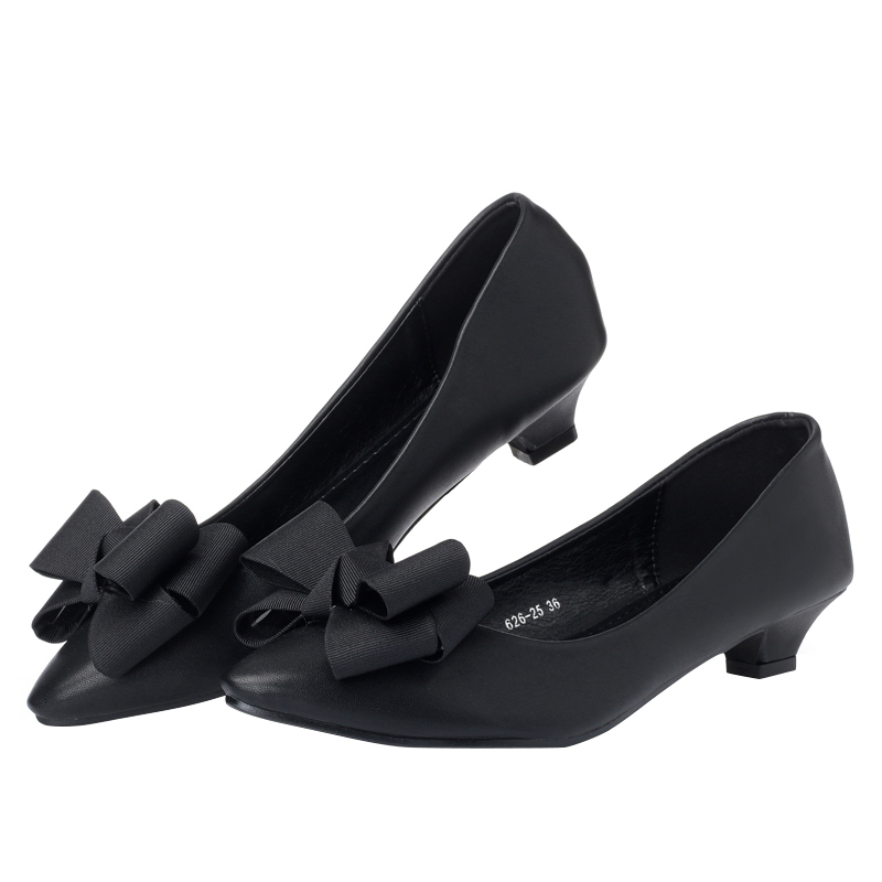 aws106 上班平底鞋_ 手造PU 制作