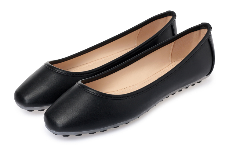 aws117 上班平底鞋_ 手造PU 制作