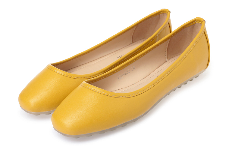 aws119 上班平底鞋_ 手造PU 制作