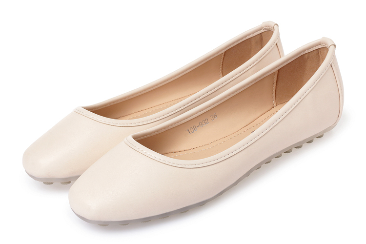 aws119 上班平底鞋_ 手造PU 制作