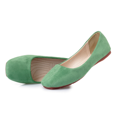 aws130 上班平底鞋_ 手造PU 制作