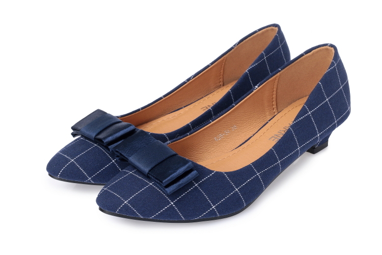 aws145 上班平底鞋_ 手造PU 制作